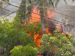 Kebakaran di Teuku Umar Makassar Hanguskan 15 Rumah Warga