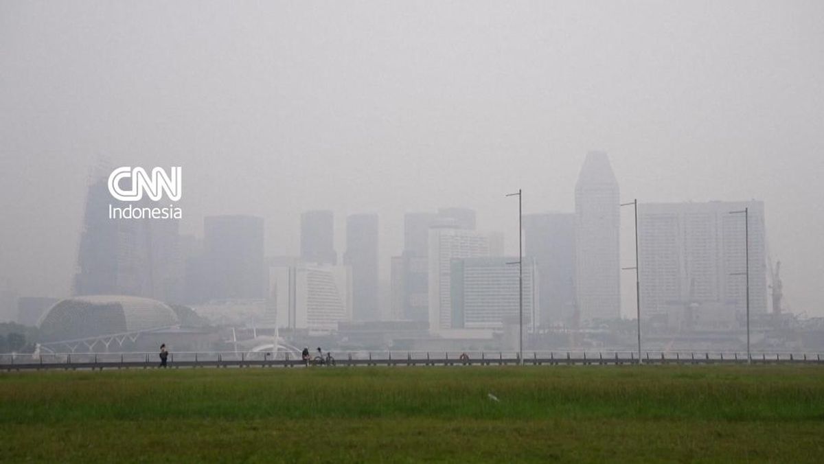 Kualitas Udara Singapura Terus Memburuk Imbas Asap Karhutla