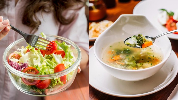 Sup dan Salad, Mana Pilihan Makan Siang yang Lebih Baik untuk Kadar Gula Darah?