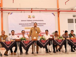 Bupati Blora Ingatkan Lapak di Pasar Ngawen Tak Diperjualbelikan