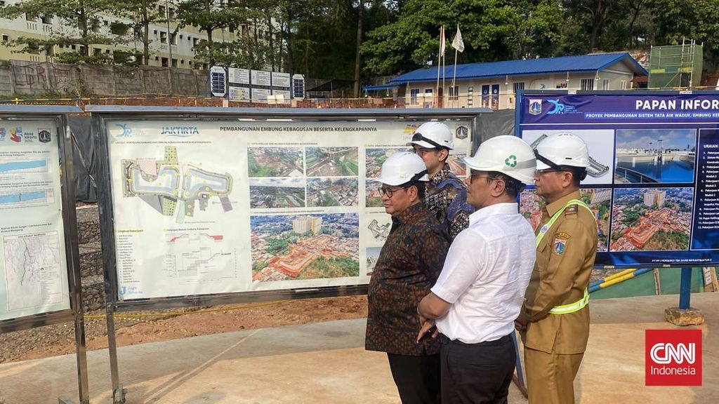 Pramono Klaim DAS Mampang dan Krukut Kurangi Banjir Jakarta 8 Persen