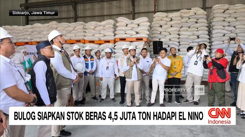 VIDEO: Bulog Siapkan Stok Beras 4,5 Juta Ton Hadapi El Nino