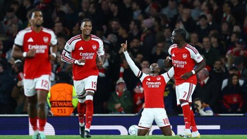 Sorotan Dunia Olahraga CNN Sport : Klasemen Liga Champions usai Arsenal dan Barcelona Menang Besar