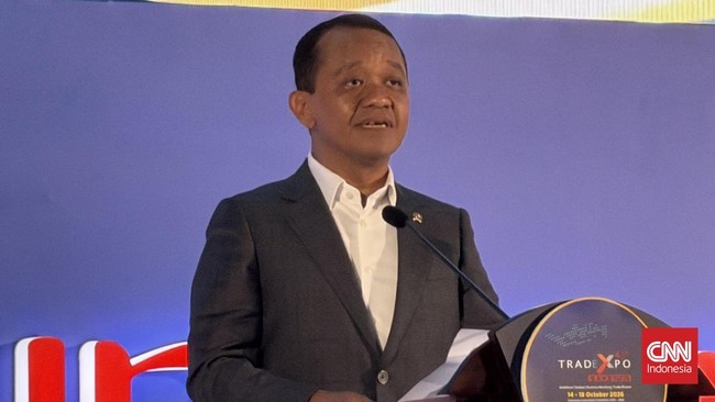 Menteri Koordinator Bidang Hilirisasi dan Transisi Energi merangkap Menteri Energi dan Sumber Daya Mineral (ESDM) Bahlil Lahadalia meminta transaksi Trade Expo Indonesia (TEI) 2026 melampaui target US$17,5 miliar atau sekitar Rp313,31 triliun (asumsi