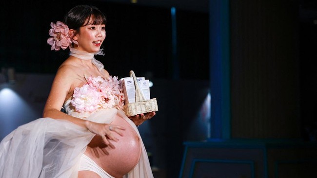 Gelaran Kontes Ibu Hamil Di Tengan Penurunan Populasi Taiwan