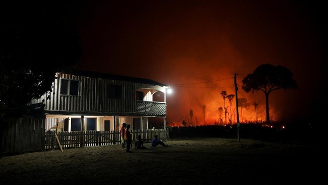 Hutan Amazon 'Sang Paru-Paru Bumi' Terbakar Dampak El Nino