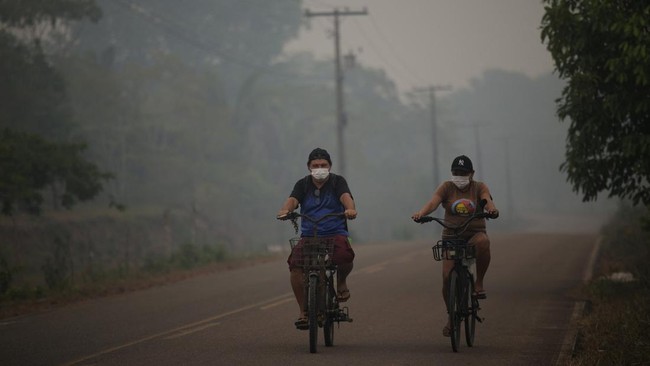 Hutan Amazon 'Sang Paru-Paru Bumi' Terbakar Dampak El Nino