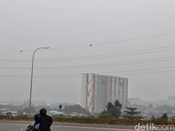 Kabut Asap di Batam Makin Pekat, Jarak Pandang di Bandara Hang Nadim 1,9 Km