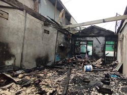 Warga Sebut Korban Tewas Kebakaran di Penjaringan Nenek dan Cucu