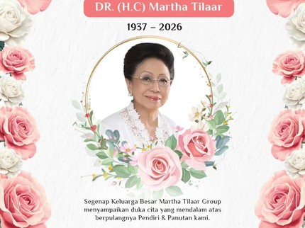 Pendiri Sariayu Martha Tilaar Meninggal, Ini Perjalanan Bisnis dan Kisah Cintanya dengan Suami