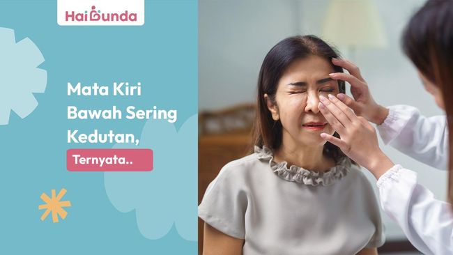 Mata Kiri Bawah Sering Kedutan, Ternyata..