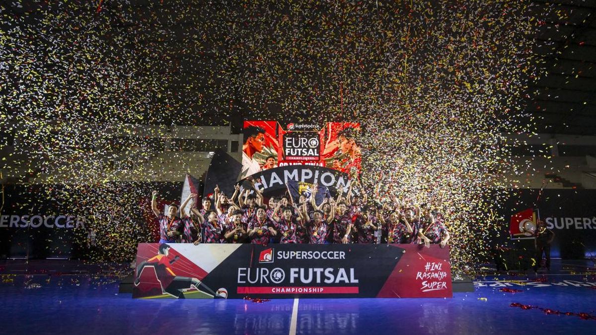 Supersoccer Euro Futsal Championship 2026 di Malang Hasilkan Dua Juara