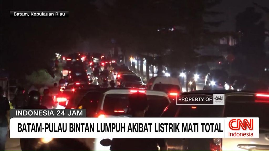 VIDEO: Batam-Pulau Bintan Lumpuh akibat Listrik Mati Total