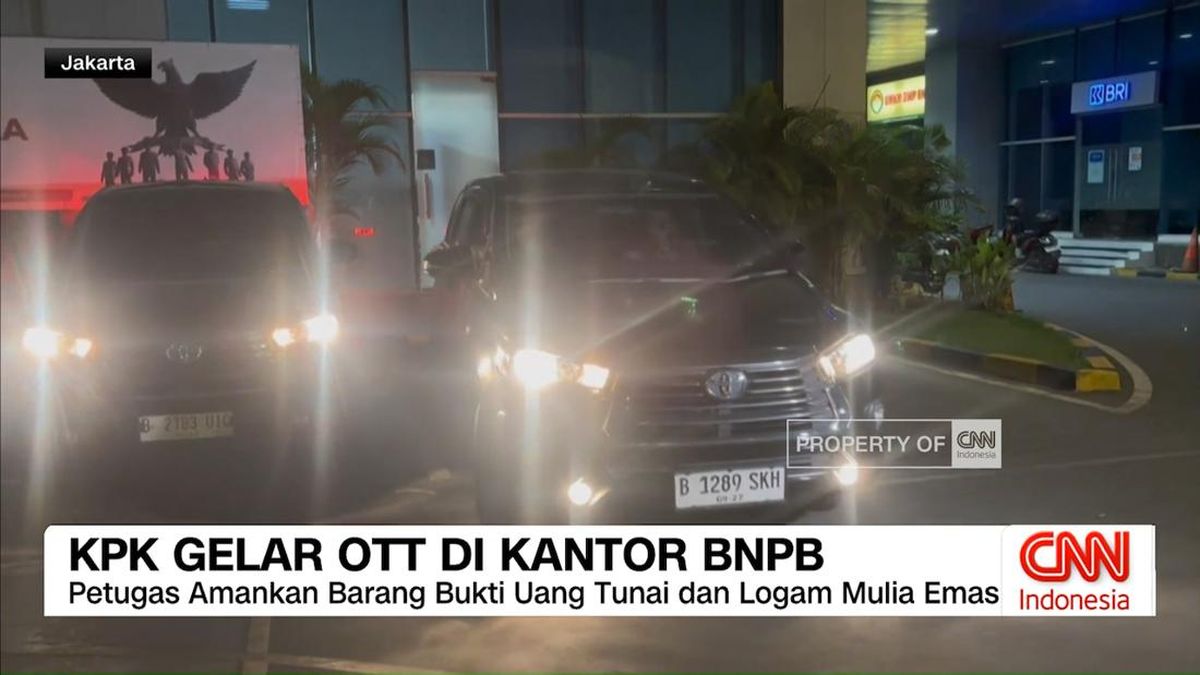 VIDEO: KPK Gelar OTT di Kantor BNPB
