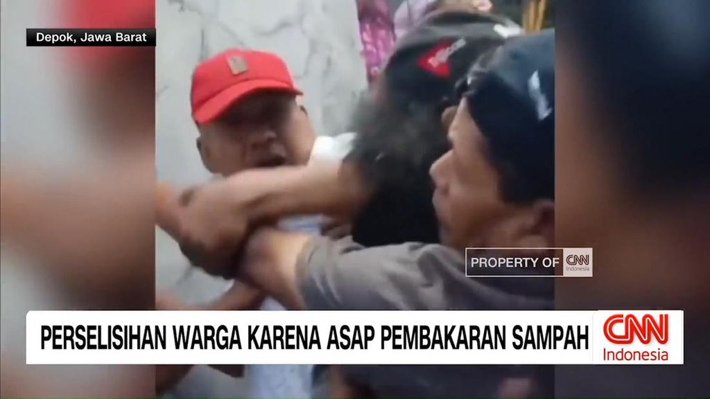 VIDEO: Perselisihan Warga karena Asap Pembakaran Sampah