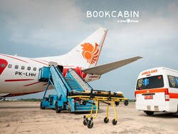 BookCabin Hadirkan Layanan Stretcher dalam Penerbangan