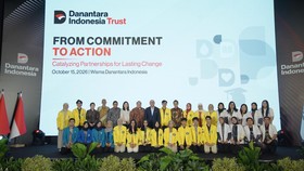 Danantara Indonesia berkomitmen memberikan uang sebesar US$100 juta atau sekitar Rp1,79 triliun (kurs Rp17.938 per dolar AS) setiap tahunnya ke yayasan filantropi independen milik mereka yang bernama Danantara Indonesia Trust.CEO Danantara Indonesia