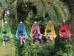 Wisata DeRiver Pancur Batu, Ada Rainbow Slide Terpanjang di Sumut