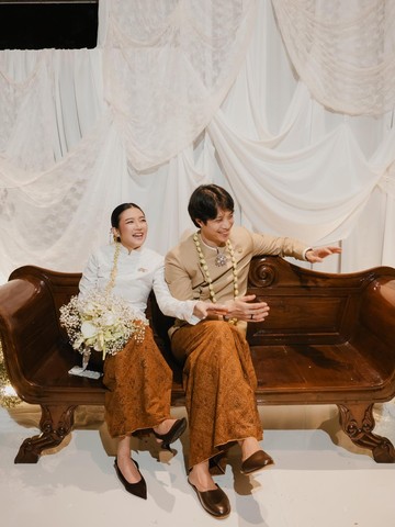 8 Potret Bahagia Pernikahan Intimate Dikta dan Rachel Cia