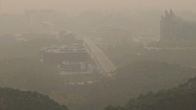 IKN diselimuti kabut asap karhutla