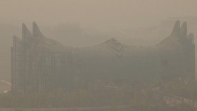IKN diselimuti kabut asap karhutla