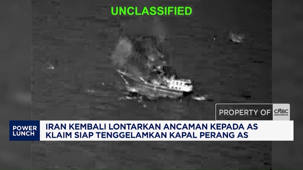 Video: Iran Ancam AS, Klaim Siap Tenggelamkan Kapal Perang AS