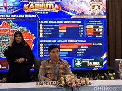 Polda Sumsel Tetapkan 1 Korporasi Jadi Tersangka Kasus Karhutla