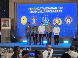 Kapolri-Menkum Teken SKB Sistem Peradilan Pidana, Cegah Tumpang Tindih Aturan