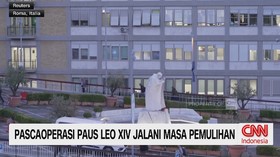 Paus Leo XIV, kesehatan Paus Leo XIV, Paus dirawat di rumah sakit, Rumah Sakit Gemelli, Vatikan,