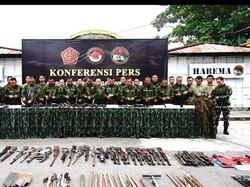 22 Pentolan OPM di Papua Ditangkap Selama Operasi Triwulan III