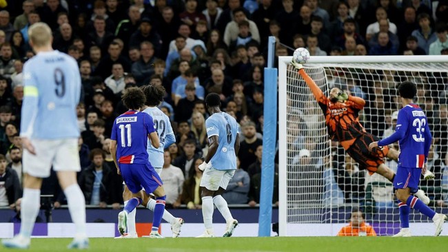 Manchester City vs Paris St Germain