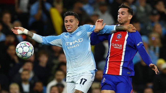 Manchester City vs Paris St Germain