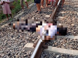 Siswa SMA Tewas Tertemper Kereta Api di Natar Lampung Selatan