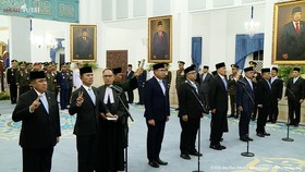Pelantikan dan Pengucapan Sumpah Pejabat Negara, Istana Negara, 15 Oktober 2026.