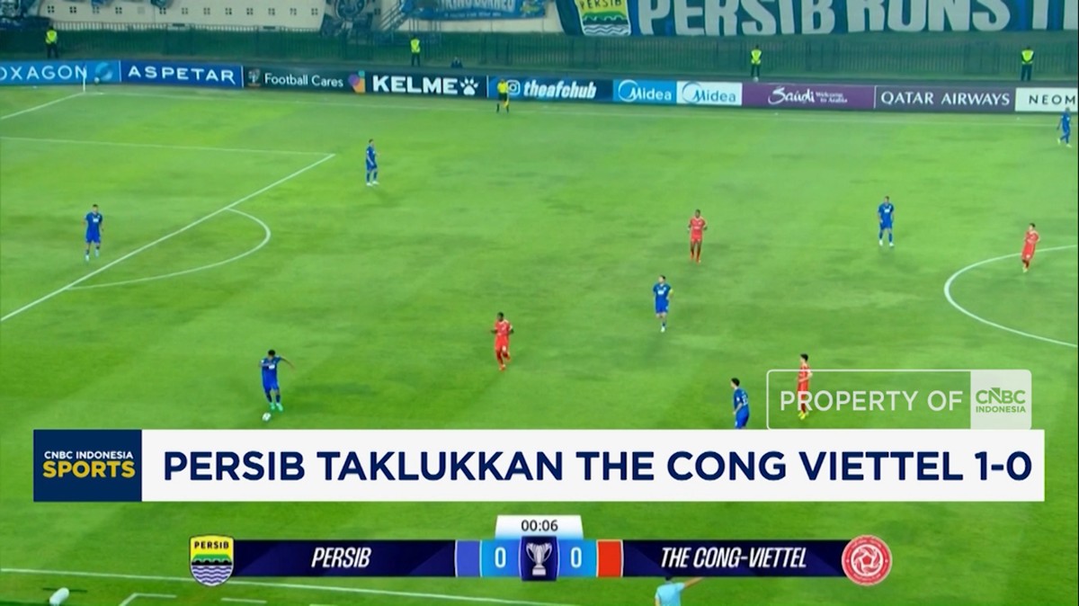 Video: Persib Taklukkan The Cong Viettel 1-0