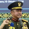 Presiden Prabowo Subianto resmi melantik Jenderal Maruli Simanjuntak sebagai Wakil Panglima TNI dan Jenderal Tandyo Budi Revita sebagai Kepala Staf Angkatan Darat (KSAD) di Istana Kepresidenan Jakarta, Kamis (15/10).