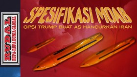 Spesifikasi MOAB, Opsi Trump buat AS Hancurkan Iran