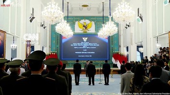 Presiden Prabowo Subianto resmi melantik sejumlah wakil menteri dan kepala lembaga negara baru di Istana Kepresidenan Jakarta, pada Kamis (15/10).