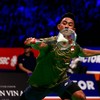 Alwi Farhan saat menghadapi Jonatan Christie di babak 16 besar Denmark Open 2026. (Arsip PBSI)