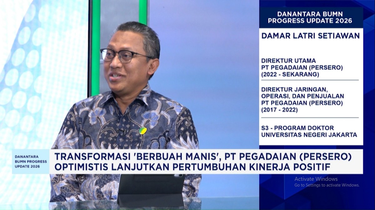 Video: Dirut Pegadaian Bongkar Kunci Bisnis Emas - Cetak Laba Rp 6,5 T