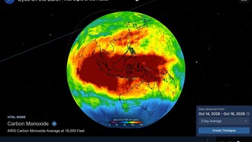 Karbon Monoksida Tinggi Selimuti Langit RI, Imbas Karhutla?