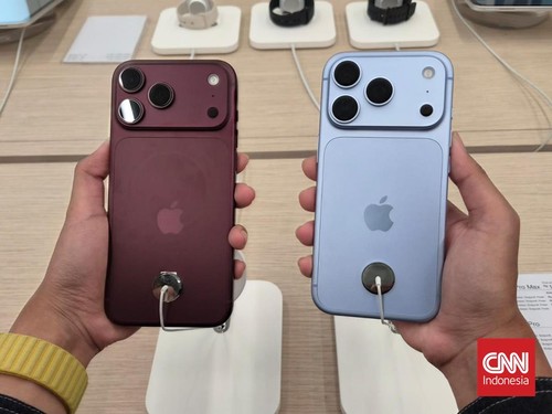iPhone 18 Pro Series resmi dijual di Indonesia, Jumat (16/10).