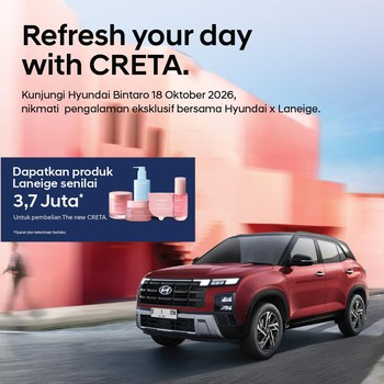 Siap-siap! Kolaborasi Hyundai x Laneige Pertama di Indonesia Segera Hadir