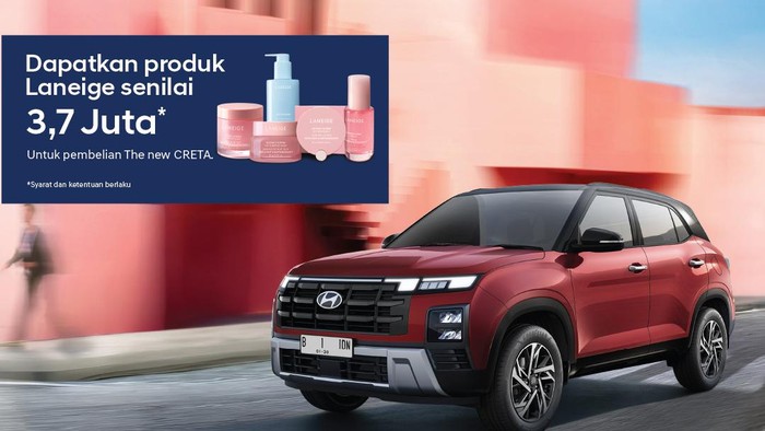 Siap-siap! Kolaborasi Hyundai x Laneige Pertama di Indonesia Segera Hadir
