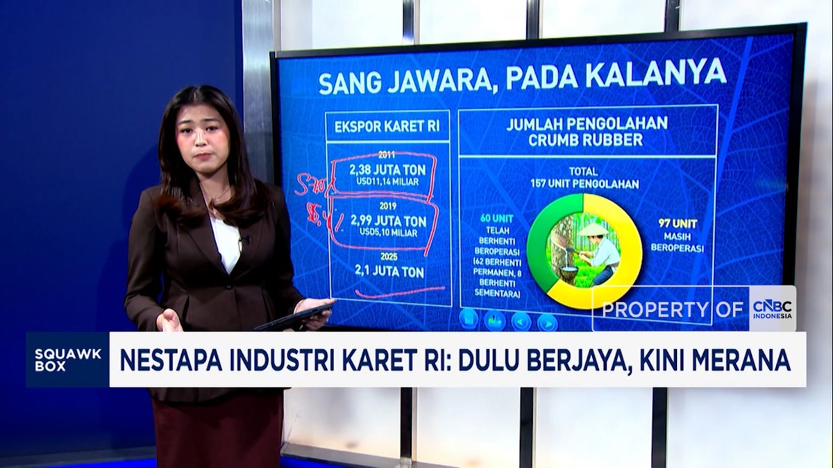 Video : Nestapa Industri Karet RI: Dulu Berjaya, Kini Merana