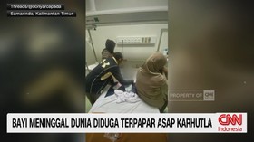 balita meninggal Samarinda, kabut asap Samarinda, karhutla Kalimantan Timur