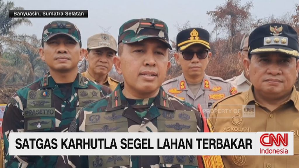 VIDEO: Satgas Karhutla Segel Lahan Terbakar, Polisi Tetapkan Tersangka