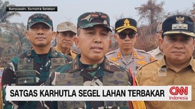 karhutla Sumatera Selatan, kebakaran hutan dan lahan, 52 tersangka karhutla, lahan terbakar disegel, pembakaran lahan, Satgas Karhutla Sumsel,