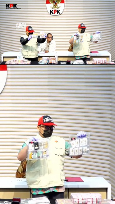 Penampakan Barang Bukti Sitaan KPK di Kasus Korupsi BNPB, Nilai Rp5,47 M