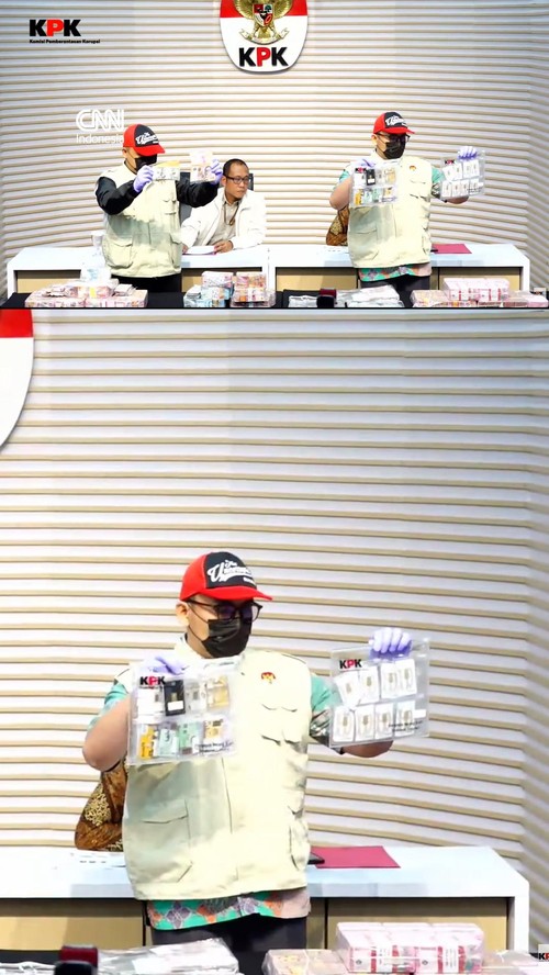 Penampakan Barang Bukti Sitaan KPK di Kasus Korupsi BNPB, Nilai Rp5,47 M